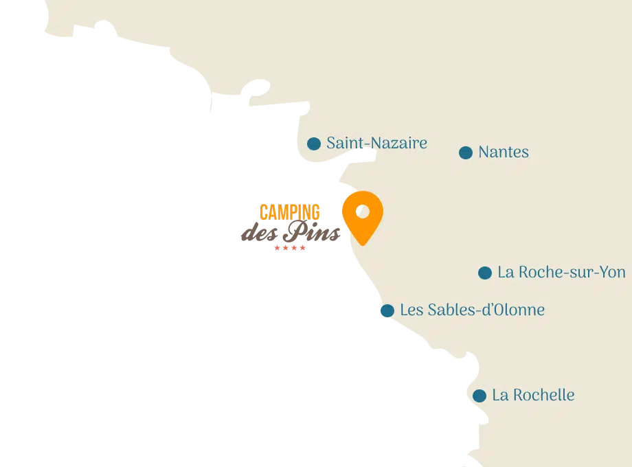 map camping pins