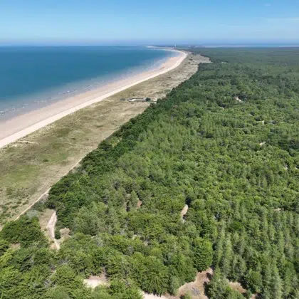 vue aerienne vendee plage